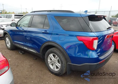 2020 Ford Explorer Xlt z USA, uszkodzony, nr VIN 1FMSK8DH4LGA90388